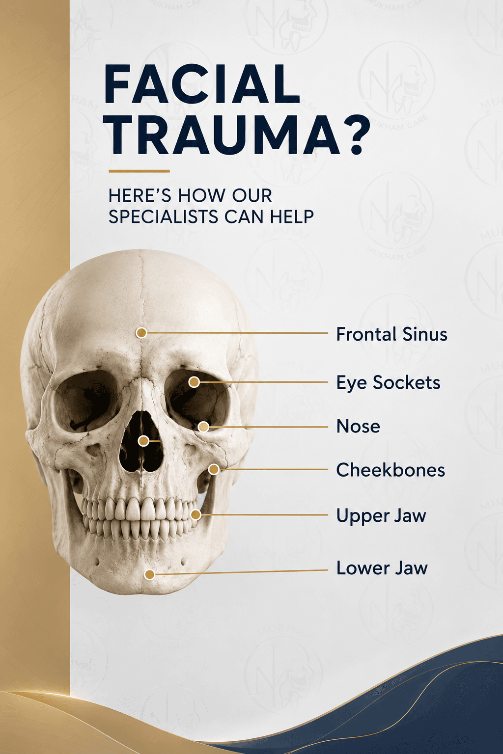 Facial reconstruction speciality visual