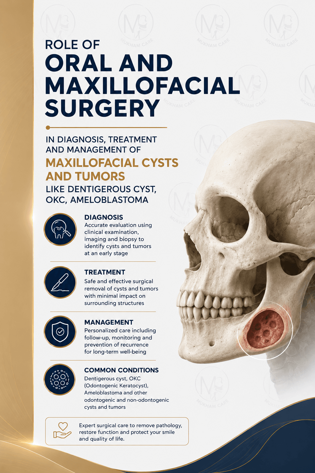 Diagnostics and follow-up speciality visual